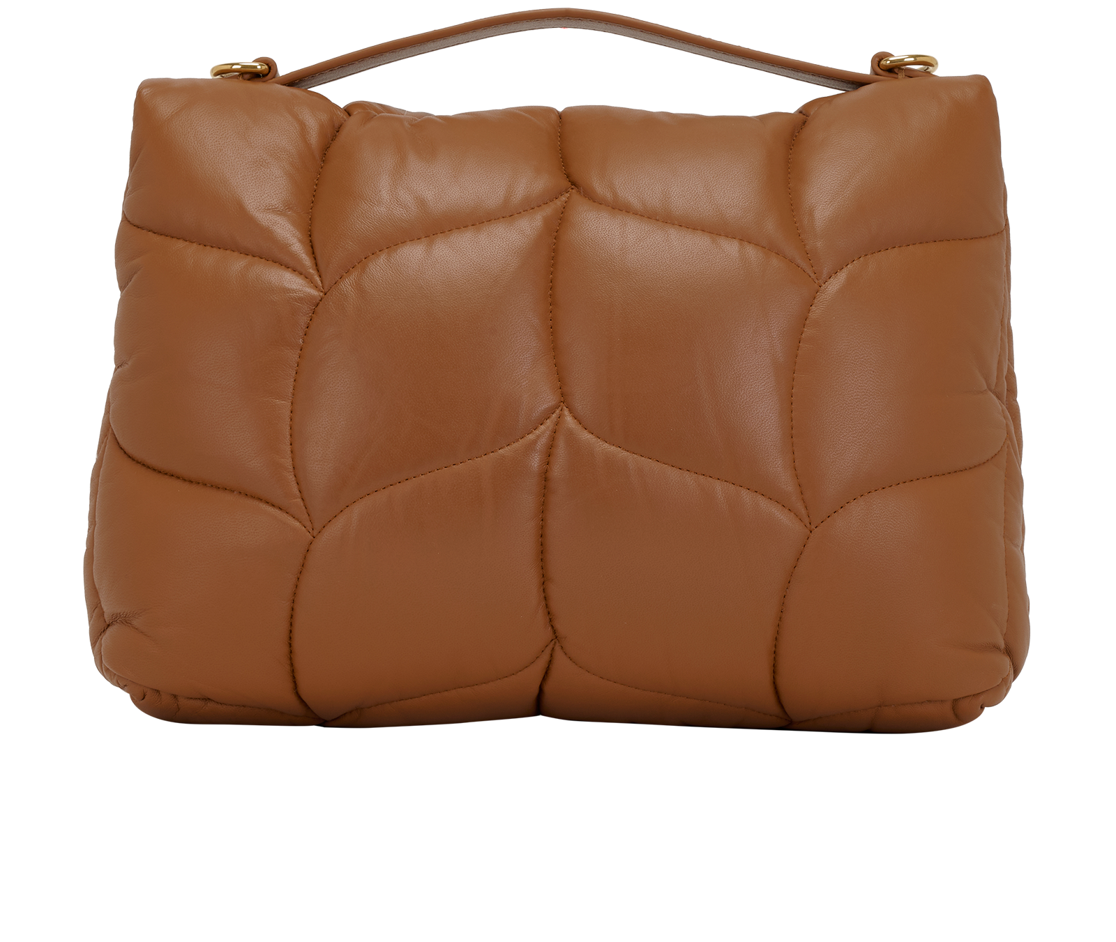 Softie, &pound;350, Handbags, Brown, Leather, Back view